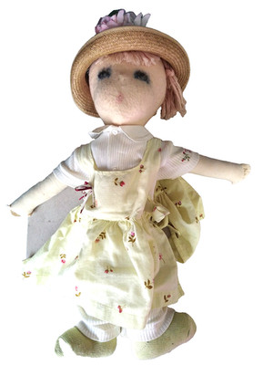Große Künstlerpuppe Marie D'O Sammlung Stoffpuppe 