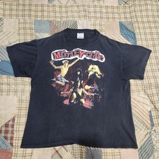 Vintage Motley Crue 1991 T-Shirt (L) Decade Of Decadence 81-91 Made In USA