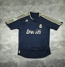 Vintage Adidas Real Madrid Soccer Jersey 2007-2008 Away Football Shirt Size M