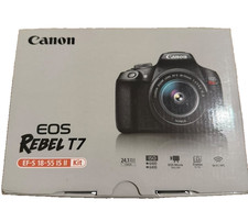 Canon EOS Rebel T7 24.1 MP DSLR Camera with EF-S 18-55mm Lens Kit- NEW SEALED