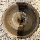Handmade Stoneware Lidded Container Brown & Tan Speckled 2-tone 5”  Container — photo 3