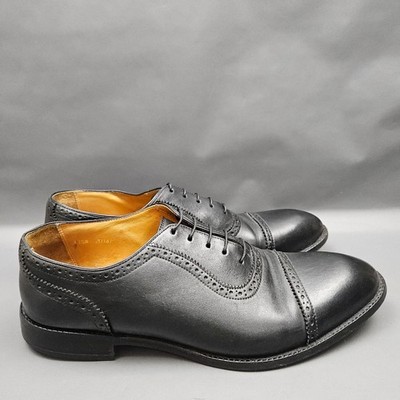 Beckett Simonon Durant Cap Toe Adelaide Oxford Mens 10.5 Black Leather Shoe