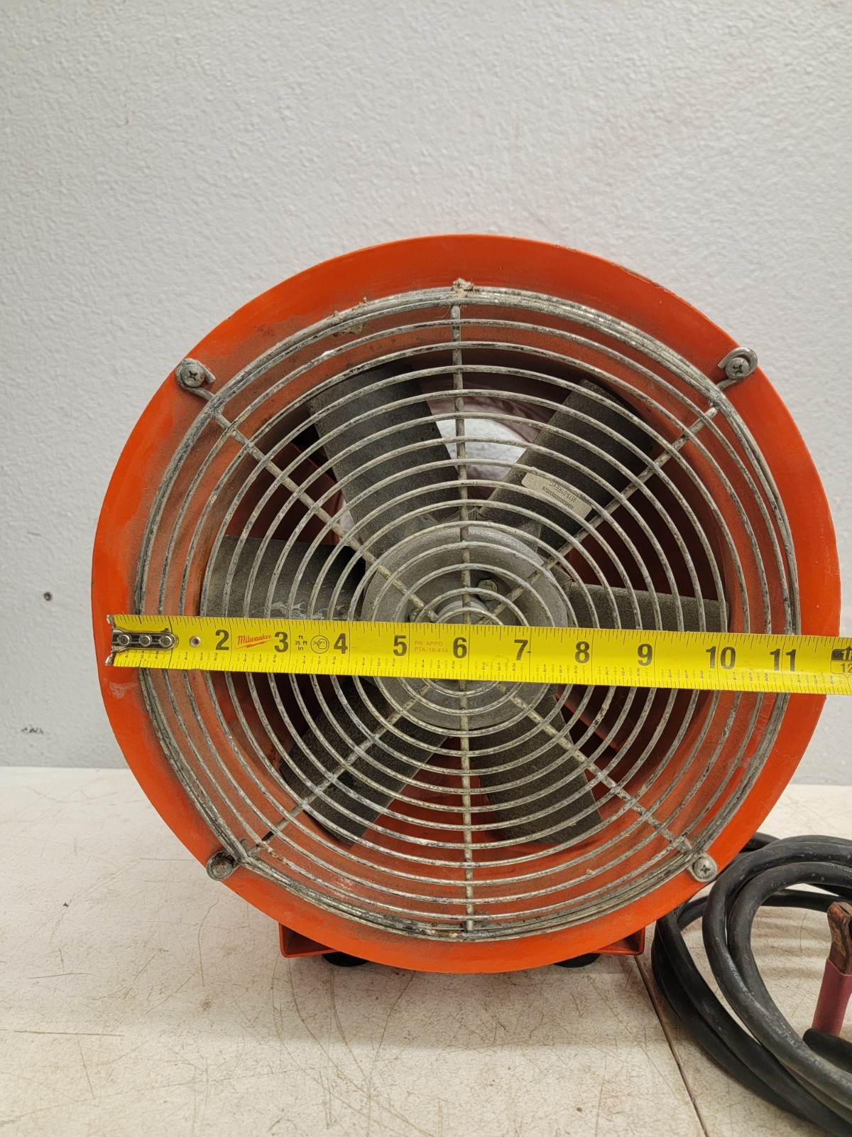 Allegro Industries Fan For Confined Spaces Model-9514-25 Ventilation. Fan Only