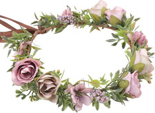 Rose Flower Crown Headband