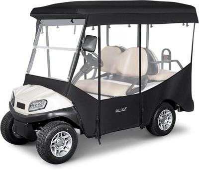 Golf Cart Enclosure 4 Passenger for Club Car Tempo Onward Extended Roof 88'' 4-Se