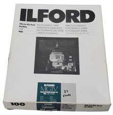 8x10 Ilford Multigrade MGIV RC De Luxe Pearl Photo Paper 27 Sheets Medium Weight