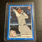 2020 Bowman Aaron Judge Blue Parallel Card #'d /150 NY Yankees
