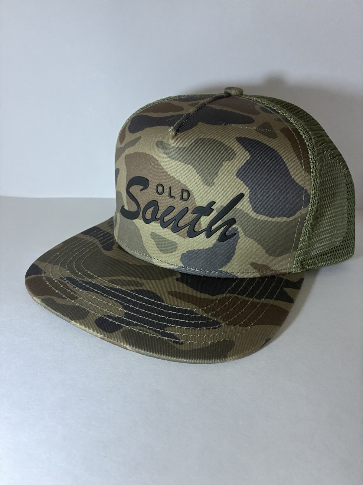 Old South Apparel Hat Duck Camo Mesh Back Snapback Cap Hunting Duck Deer Turkey