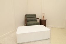 Concrete Effect Rectangular Coffee Table (ww00111)