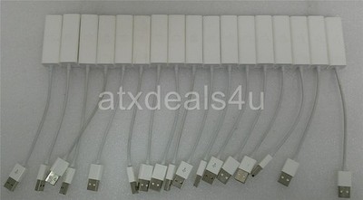 Apple A1277 USB to Ethernet Adapter For MacBook Air MacBook Pro Lot of 17