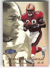Garrison Hearst, 1998 Flair Showcase, #29, San Francisco 49ers,