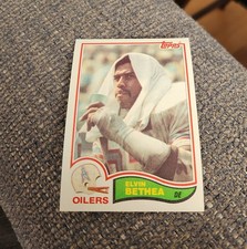 1982 Topps Football Elvin Bethea #94 Houston Oilers HOF