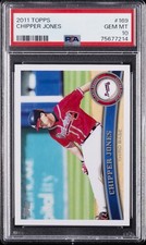 2011 TOPPS #169 CHIPPER JONES PSA 10