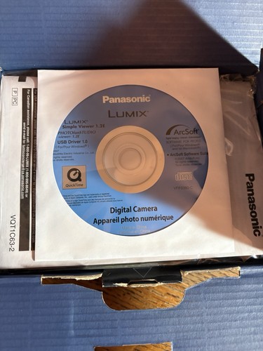 Panasonic Digital LUMIX Camera 7.2MP DMC-LS75 With Cables Owner Manual & Box - Picture 10 of 12