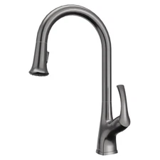 Karran USA KKF375 Chantilly 1.8 GPM 1 Hole Kitchen Faucet - Gunmetal Grey