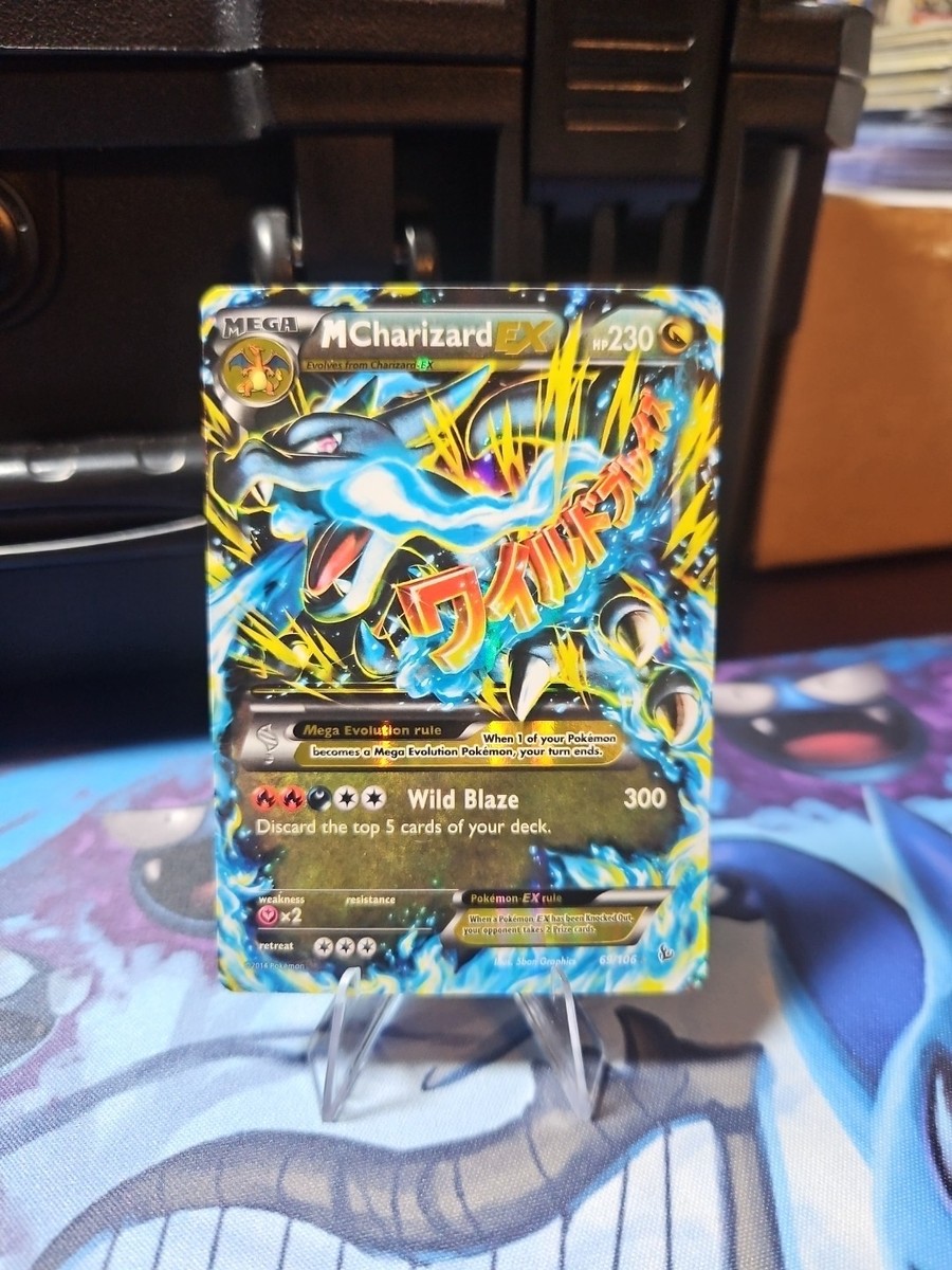 Pokmon TCG Mega M Charizard EX Flashfire Holo Ultra Rare Card 69/106 XY | eBay Pokmon TCG Mega M Charizard EX Flashfire Holo Ultra Rare Card 69/106 XY | eBay