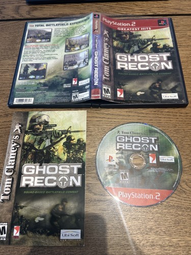 Tom Clancy’s Ghost Recon Greatest Hits Ps2 CC13 - Picture 1 of 1