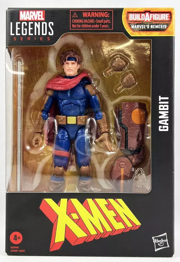 Marvel Legends Gambit par Hasbro, la figurine de collection Premium de la série Nemesis