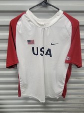Nike USA 2004 Athens Track And Field Jersey Size Large