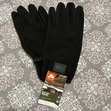 Ozark Trail Mens Fleece Gloves, Black