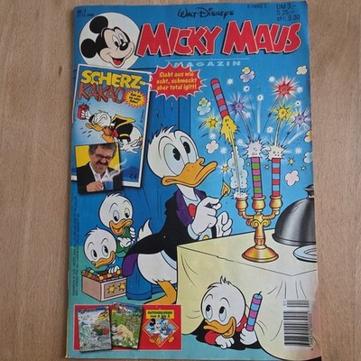 Micky Maus Heft Nr. 1 1997 27.12.1996 ohne Beilage 