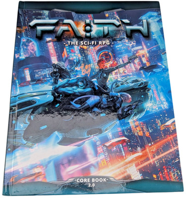 FAITH The Sci-Fi RPG Core Book 2.0 Hardcover 2017 Burning Games BGE11018