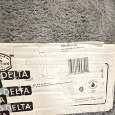 Delta Nicoli 15849LF-BL Single Hole 1-Handle Lever Bathroom Faucet Matte Black
