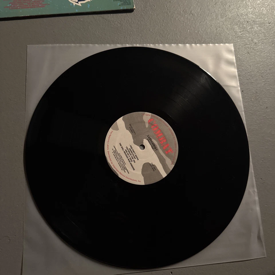 Ludichrist - Powertrip LP 1988 Combat 88561-8246-1 - w/ Inner Original - Image 4 of 4