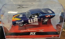 1/32 SCX,SCALEXTRIC DIGITAL SLOT CAR PLYMOUTH AAR CUDA #48 HOT WHEELS NEW RARE  