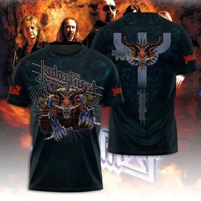 Vintage Judas Priest Unisex 3D Shirt Loud Metal Culture MM061