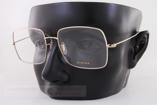Brand New Eyevan Eyeglass Frames Forest G Gold Titanium 54mm - Picture 2 of 7