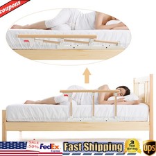 Bed Rails Safety Assist Handle Bed Railing for Elderly Seniors Adults Folding