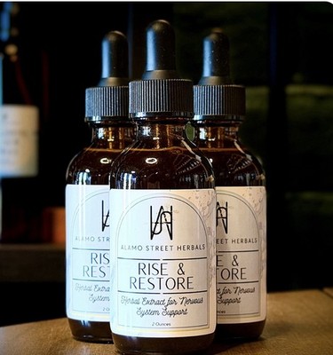 Alamo Street Herbals Rise & Restore Herbal Extract Nervous System Support 2 oz