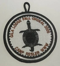 2006 fall Ordeal Gila 378 Texas Patch  Boy Scout  TK3