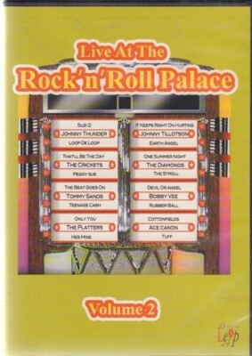 DVD Johnny Thunder / The Diamonds a.o. Live At The RocknRoll Palace Volume 2