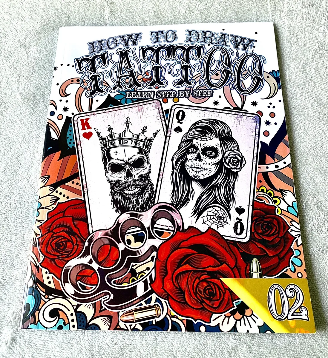 How to Draw Tattoos Book 2 : Tattoo Designs Step by Step by Parikh Publication