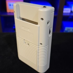 Grey Nintendo Classic Game Boy DMG With Upgraded Backlit IPS LCD Screen