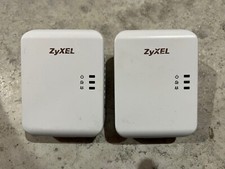 Zyxel HD Powerline Ethernet Adapter Pla4205 500 Mbps Set Of Two