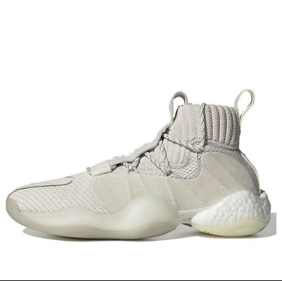 Adidas Crazy BYW PRD Pharrell ''Now is Her Time''Cream White high tops. Men's 7.5