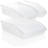 3-Teiliges KüHlschrank Organizer Set - Aufbewahrungsboxen FüR KüHlschrank