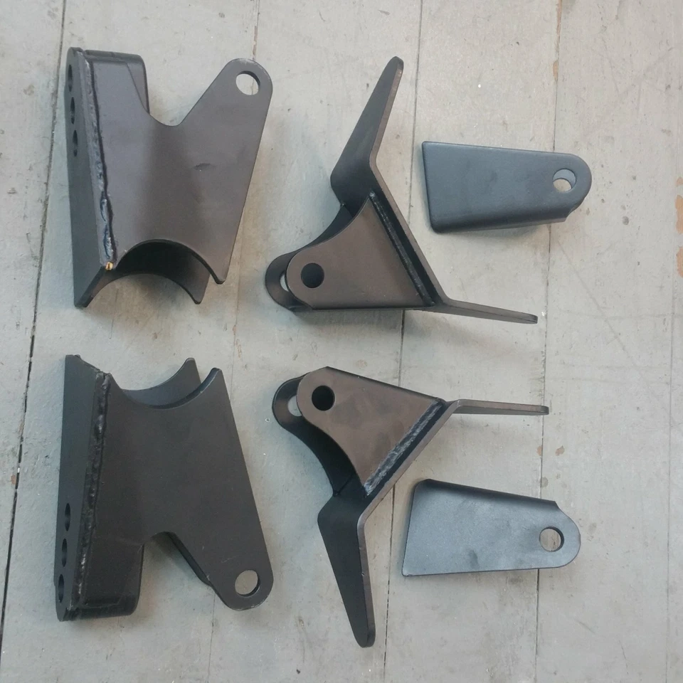 Kit de 4 eslabones triangulados tamaño completo bolsas 2600 lb para Cadillac 1951-1965 Foto 2 de 4