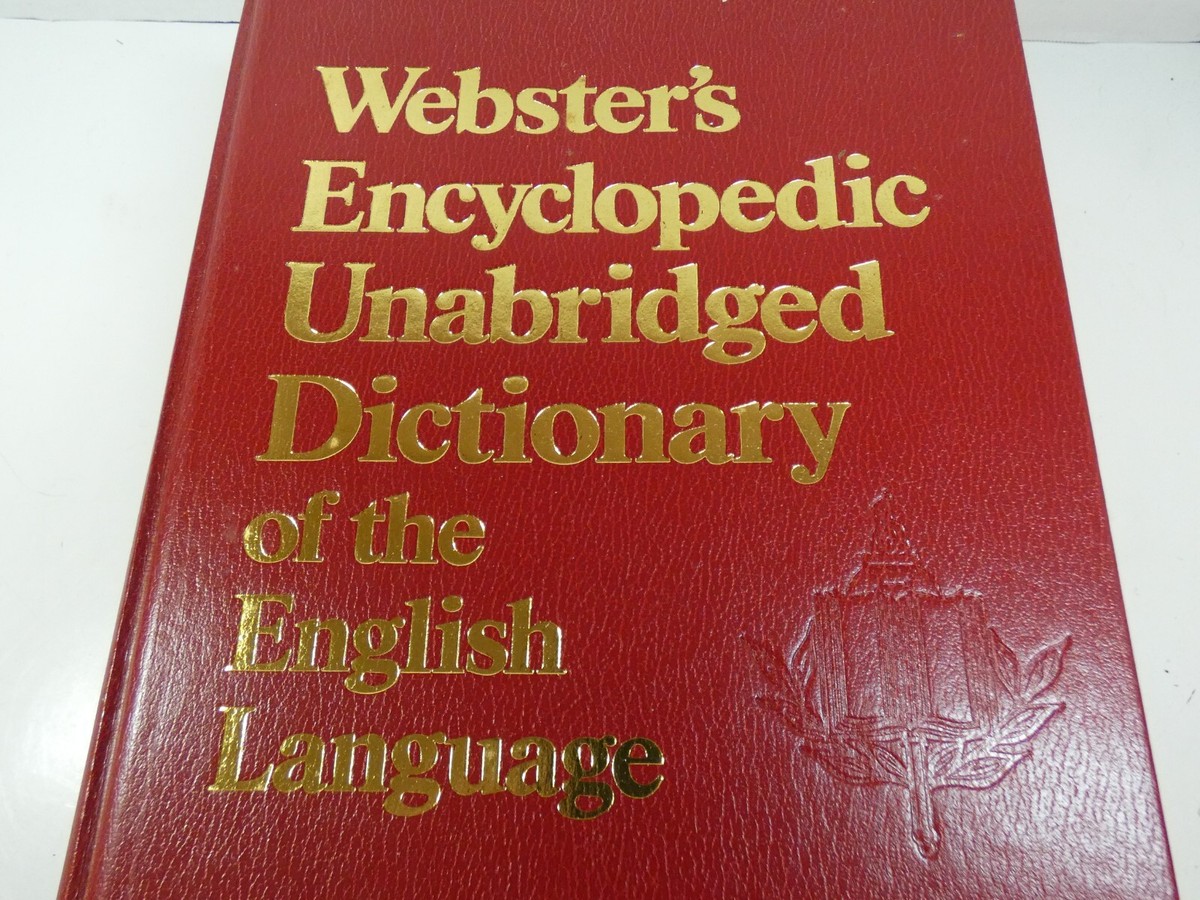 SALE【激レア書籍】WEBSTER'S DICTIONARY 1959 WEBSTERS Encyclopedic Unabridged Dictionary 1989 - Hardcover Atlas