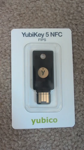 YubiKey 5C NFC FIPS - 2FA Security Key (NEW SEALED)