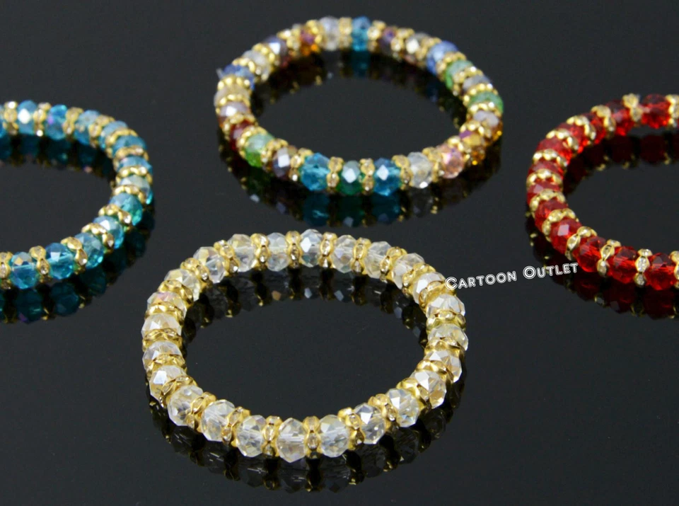 12 Bracelet Recuerdos  De Bautizo Primera Comunion Baptism First Communion Beads - Image 4 of 4