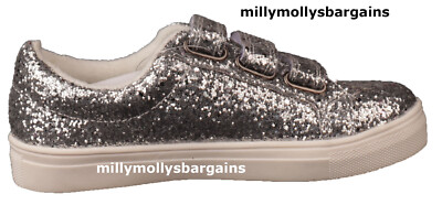 NEXT Mädchen Turnschuhe Schuhe Größe 5 UVP 22 £ zz