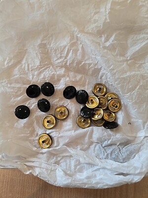 New Vintage C. C. Filson Seattle Sewing Snap Fasteners Black