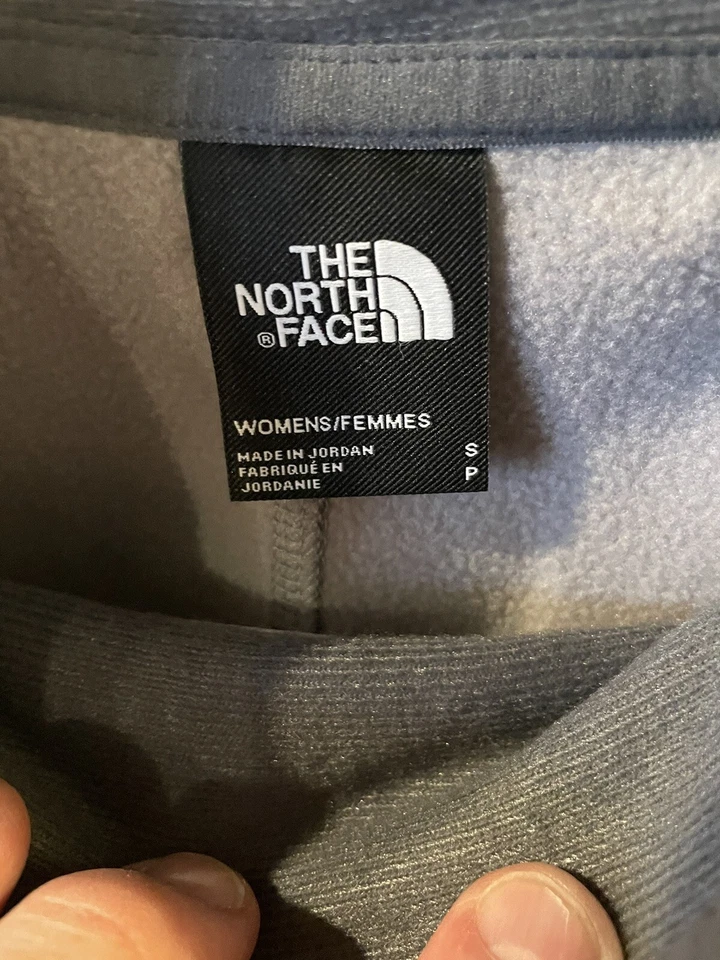 Sudadera para mujer The North Face Canyonlands 1/4 cremallera gris jaspeado talla pequeña Foto 3 de 4