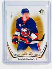 2021-22 SP Authentic Future Watch Gold #186 Robin Salo /99 New York Islanders
