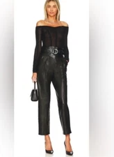 NBD Amity Layered Mesh Knit Top in Black Size S Off The Shoulders #3