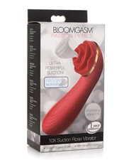Inmi Bloomgasm Passion Petals 10X Rechargeable Silicone Rose Clitoral Stimulator
